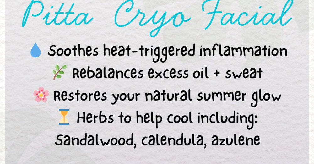 Pitta Cryo Facial