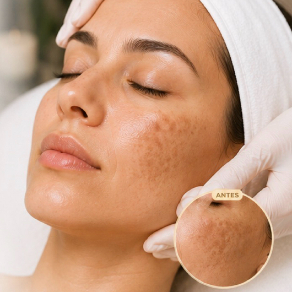 Facial manchas melasma  Cloasma at International Esthetics Center in Goose Creek, SC