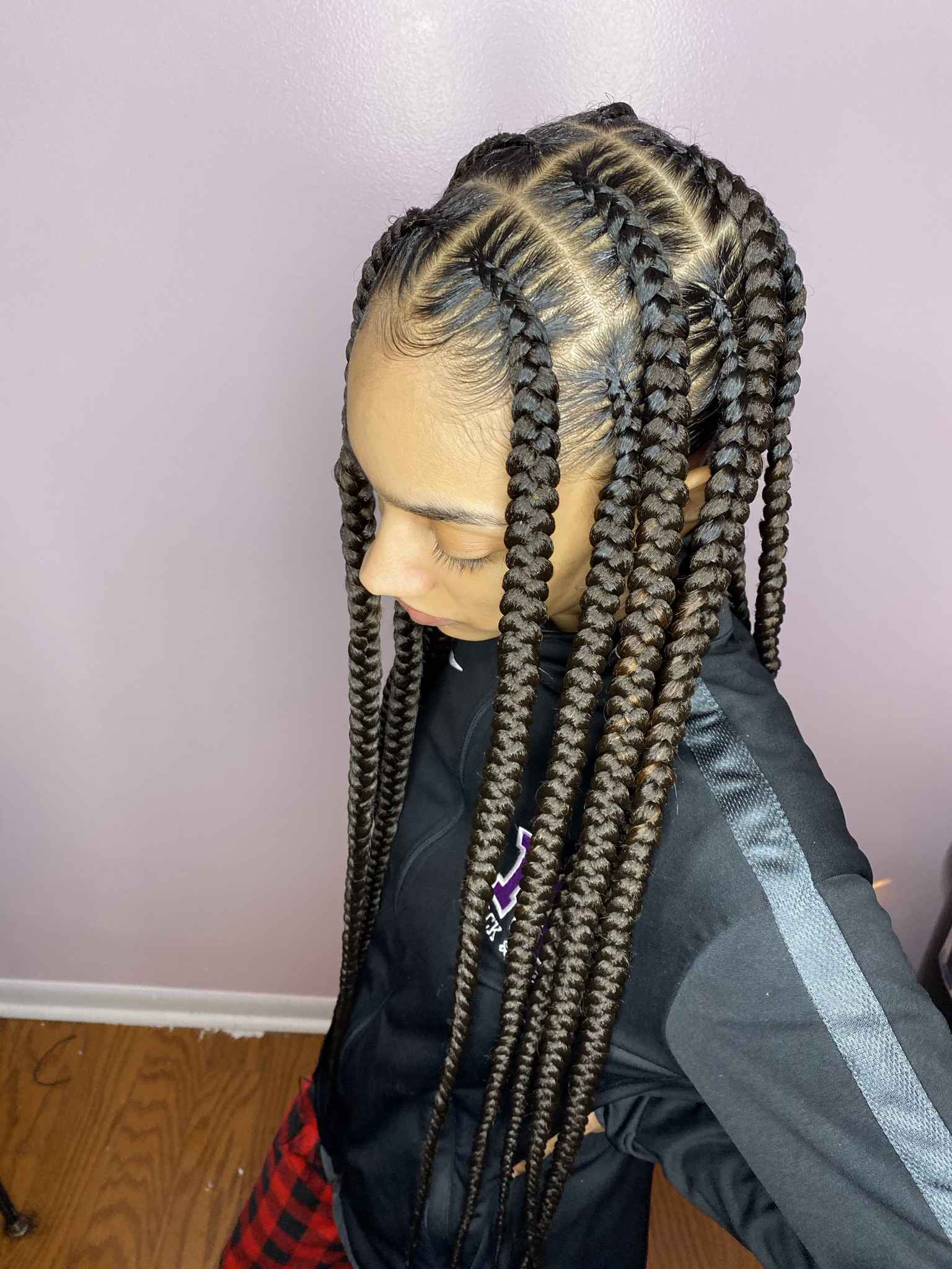 Big Middle/Side Part Layers