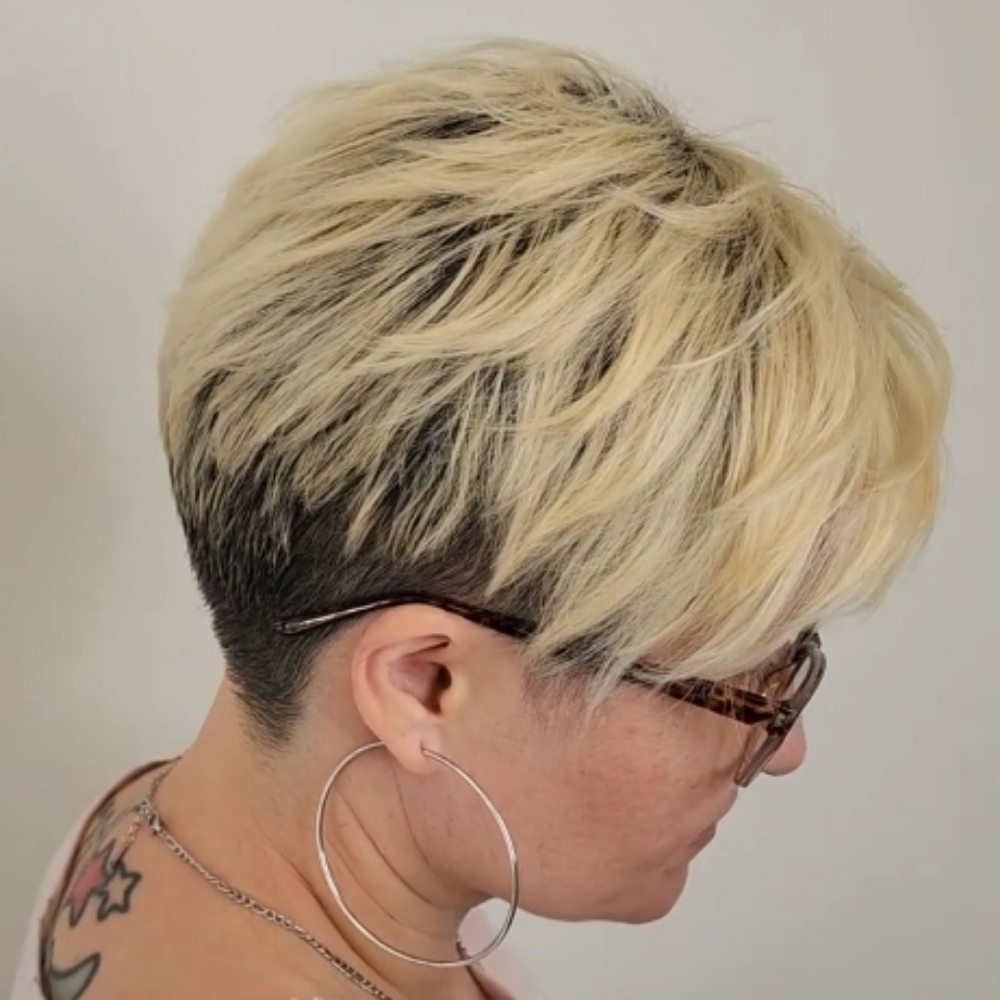 Pixi Haircut at Miah Worthwhile in San Antonio, TX