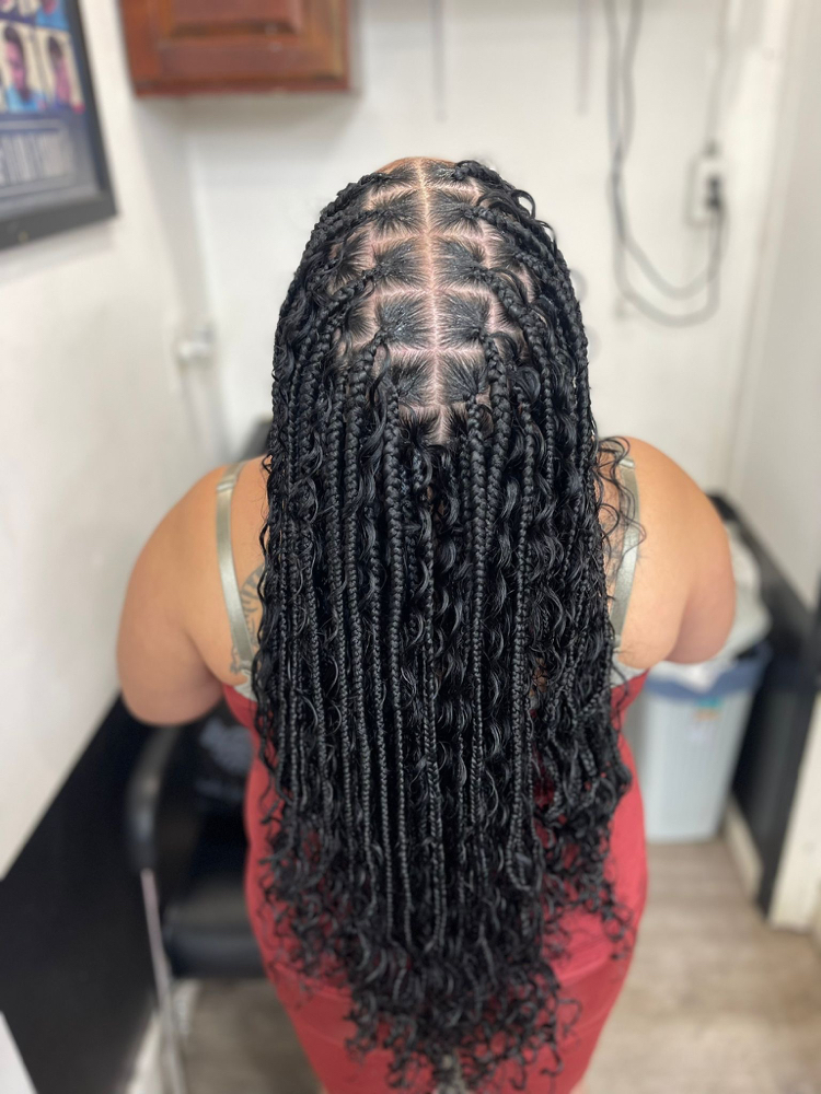 Medium Boho Braids
