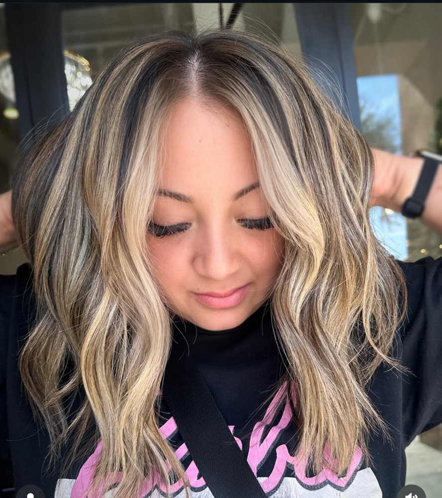 Partial Custom Blonding at RayRay's Color Bar in Florence, SC