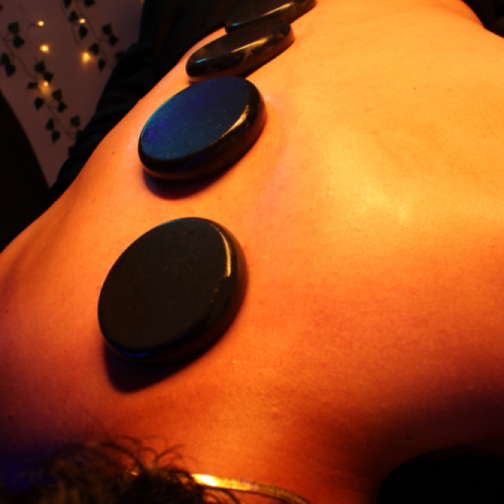 Hot Stones Upgrade at Healing Hands Massages in Windsor Heights, IA