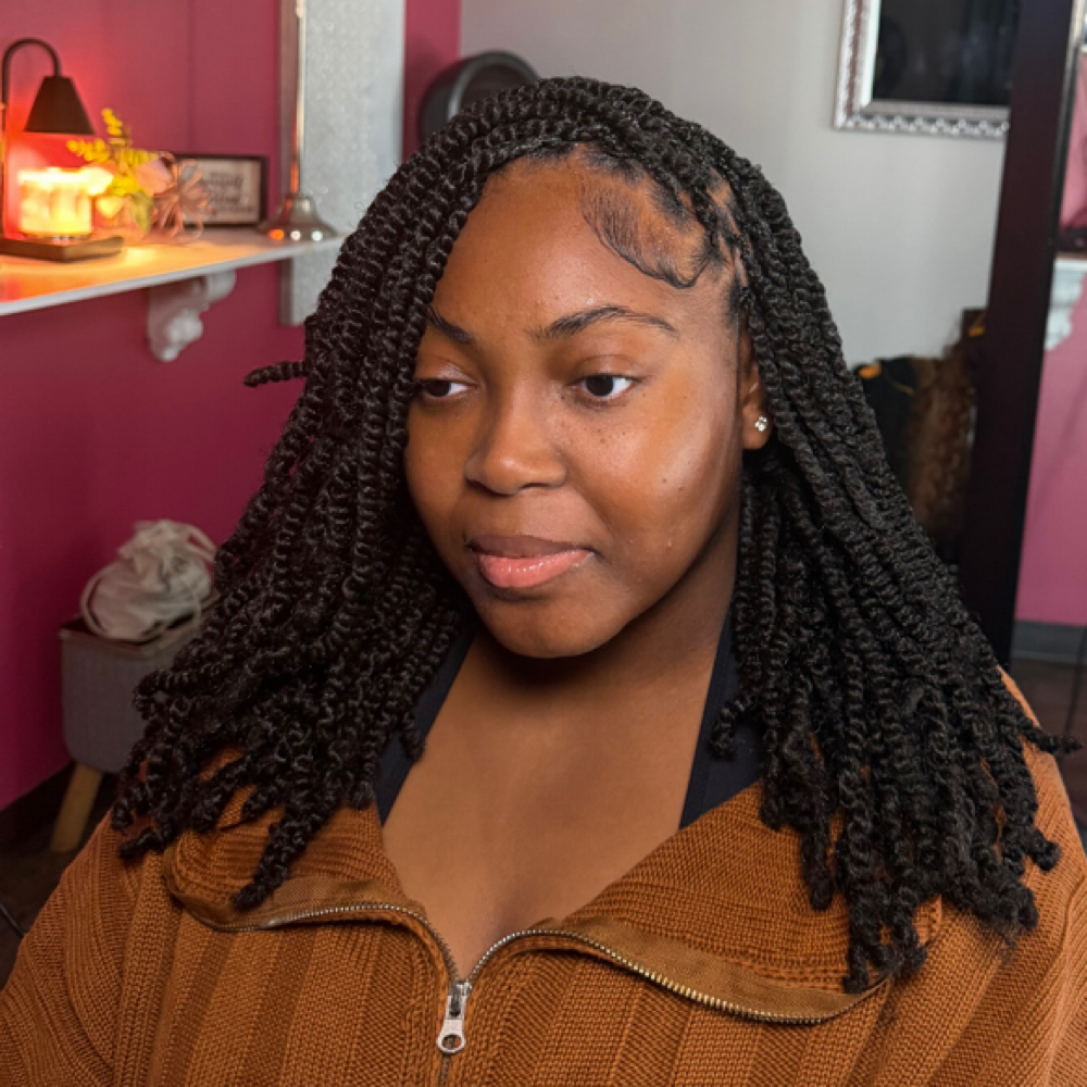 Kinky Twist💜 at Braids By Tk 💜 in Sherwood, AR