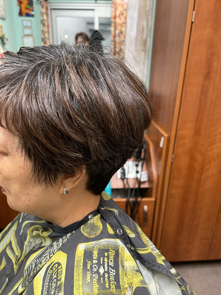 Hair Cut Women Short