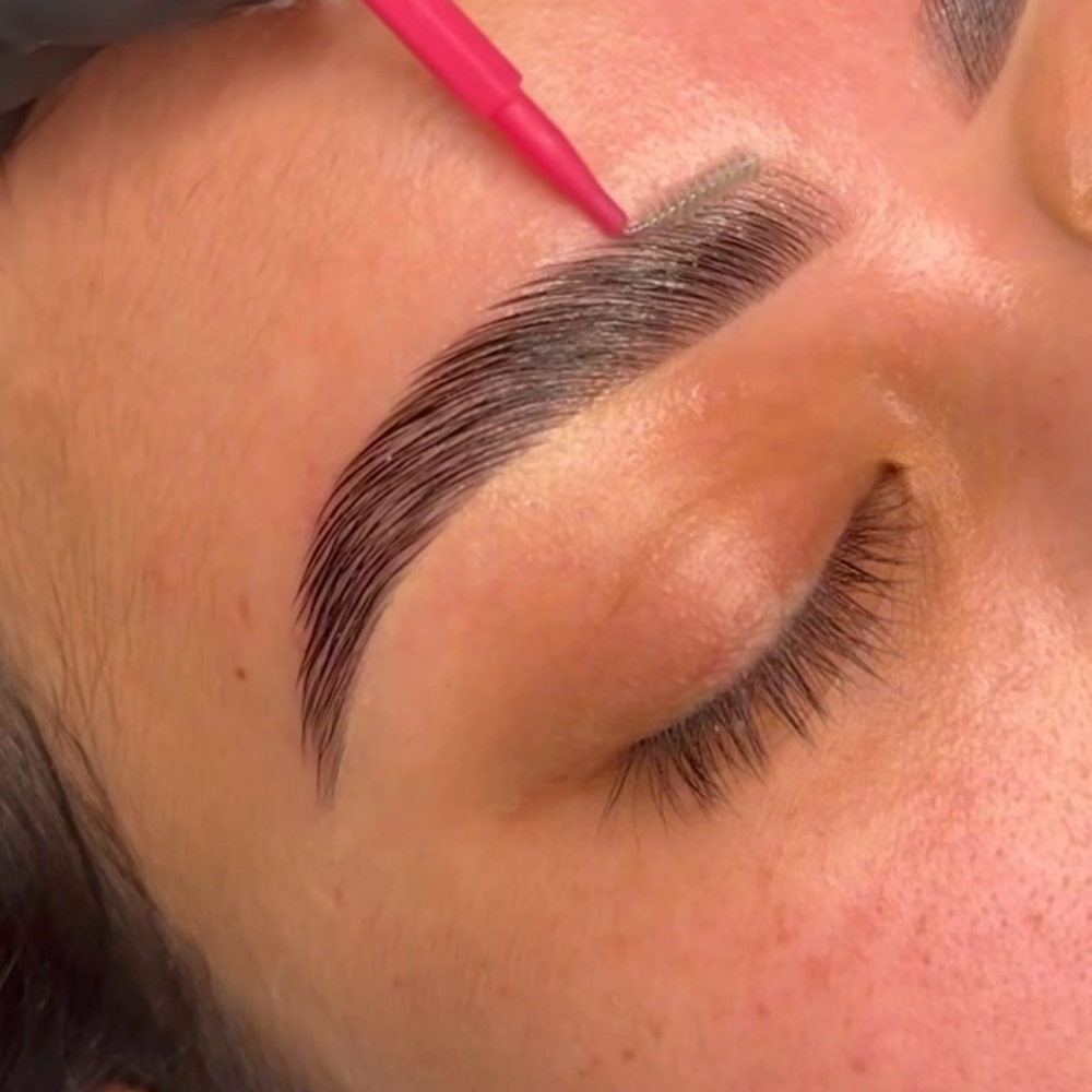 Keratin Brow Lamination w/Tint at Blink By Jenny lashes & brows studio in Jacksonville, FL