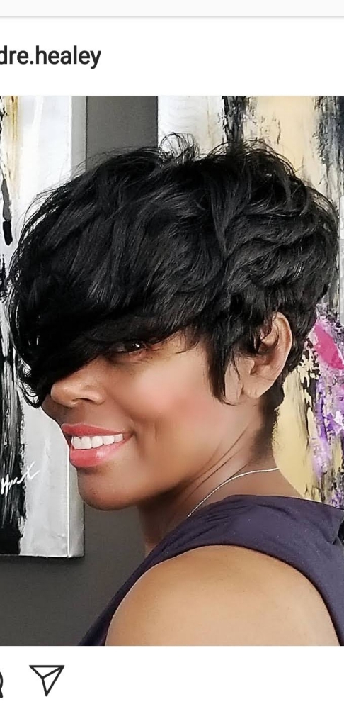 Relaxer Cut & Style