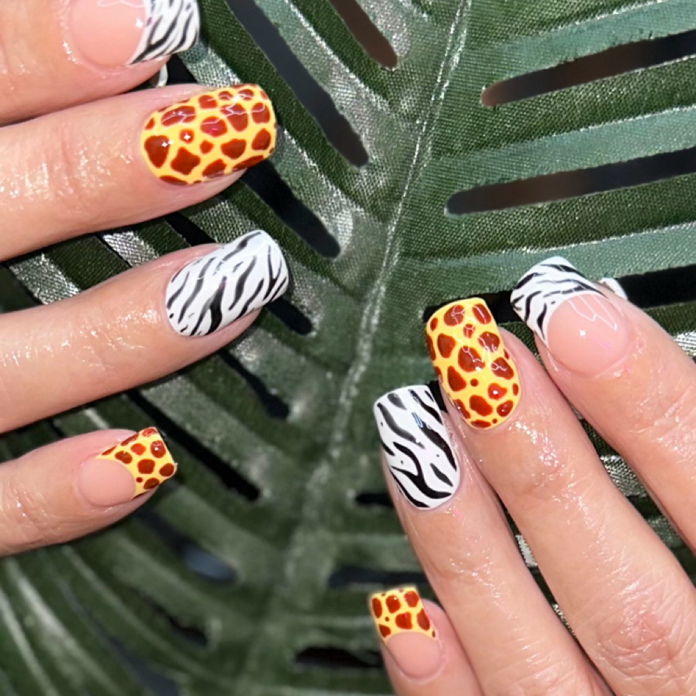 Gel Overlay - on natural length at manicures by mackinzie in atoka, OK