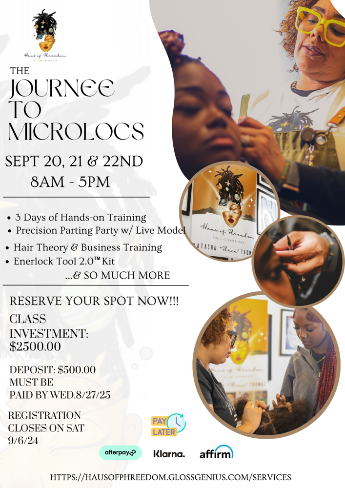 Journee To Microlocs Class