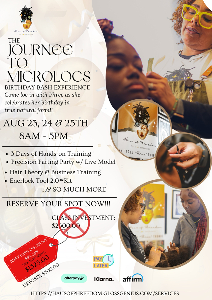 Journee To Microlocs Class