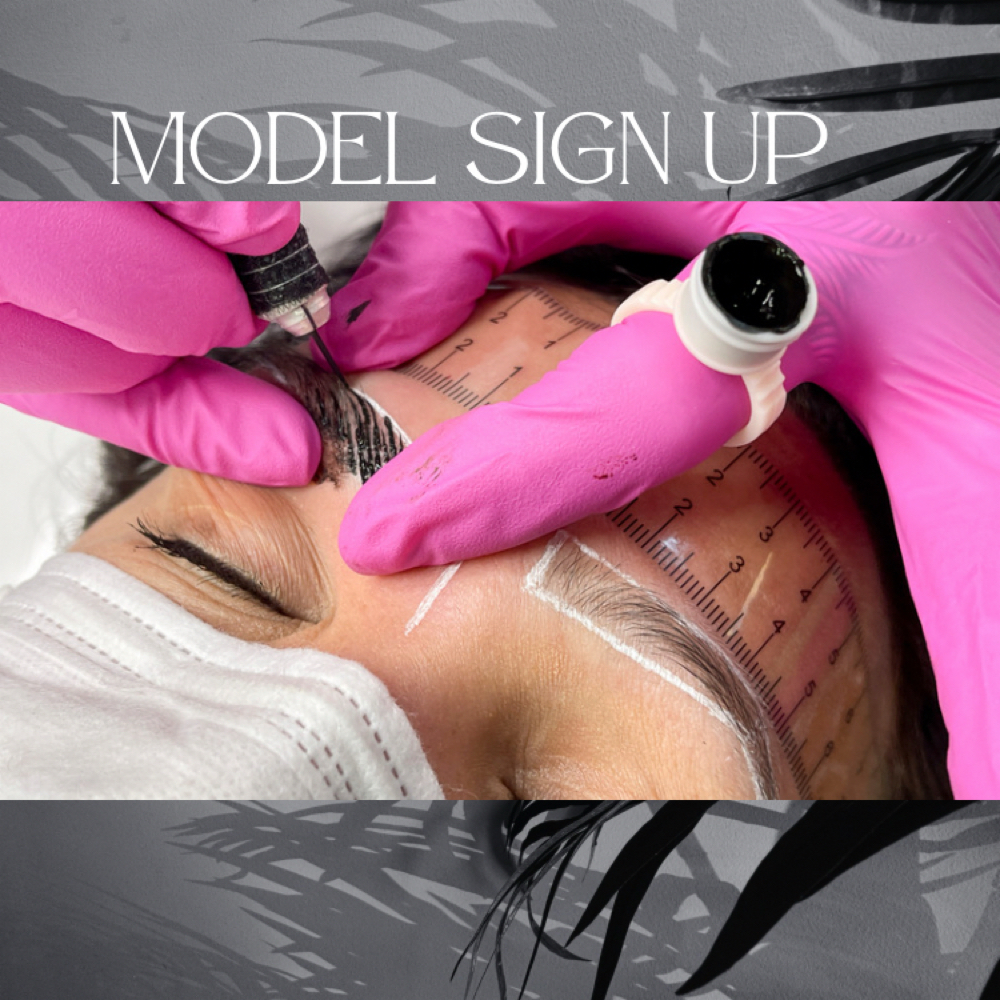 Microblading Model Sign Up at Craft Brow Microblade Academy in Murfreesboro, TN