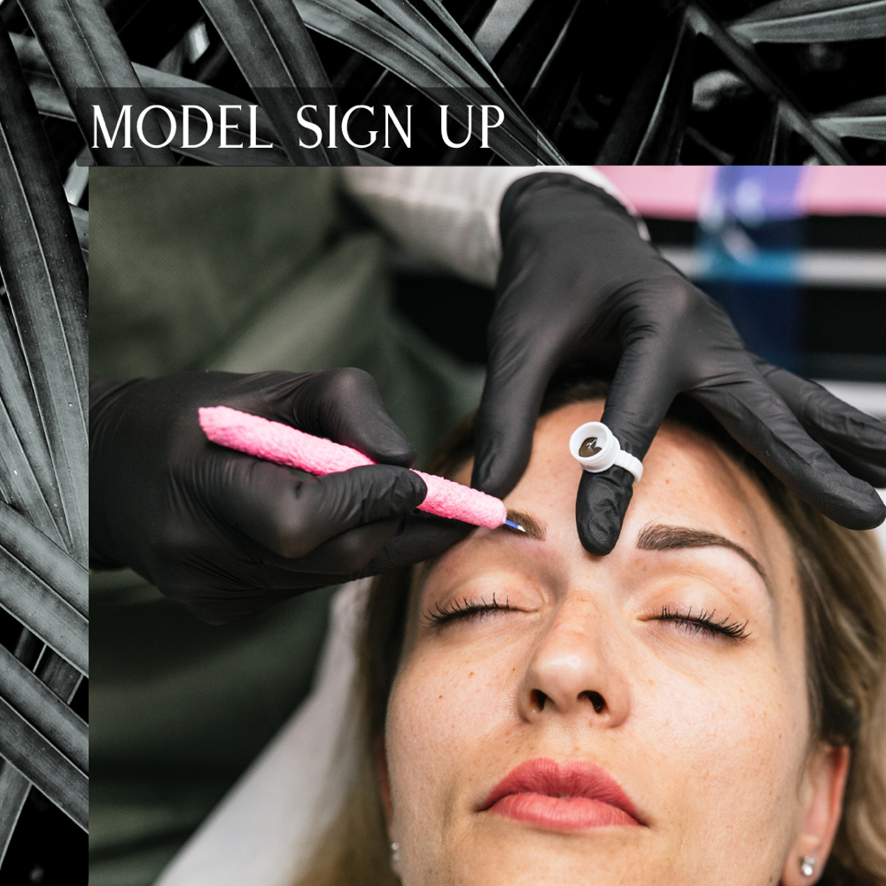 Microblading Model Sign Up