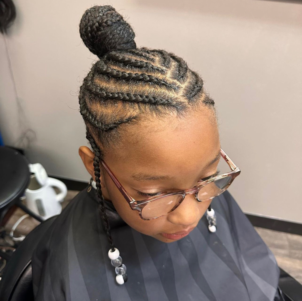 Cornrows w/hair