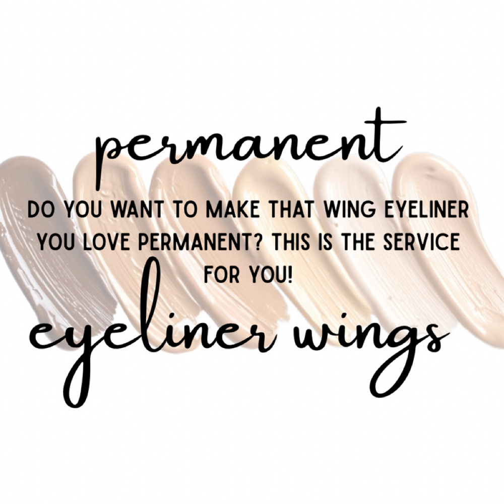 Permanent Eyeliner - Wings