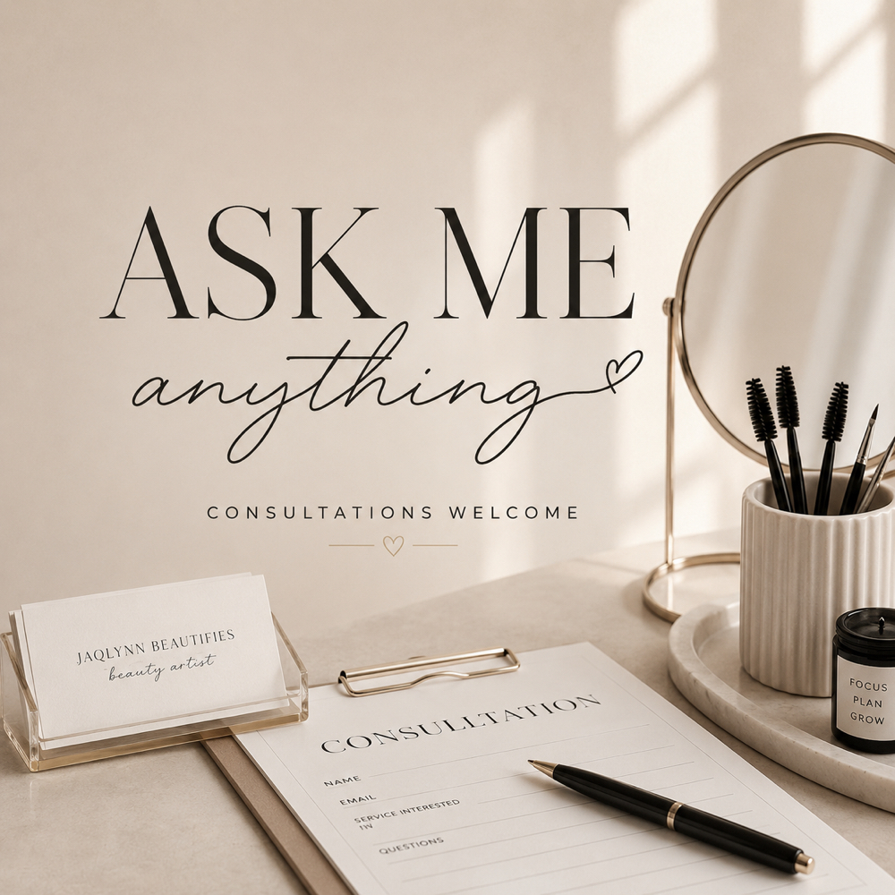 Consultation at Jaqlynn Beautifies in Meridian, MS
