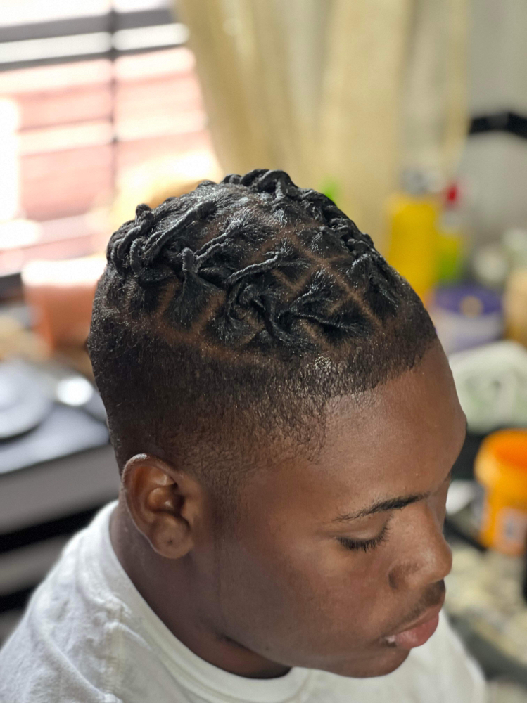 Comb Coil Partial Head Starter Locs