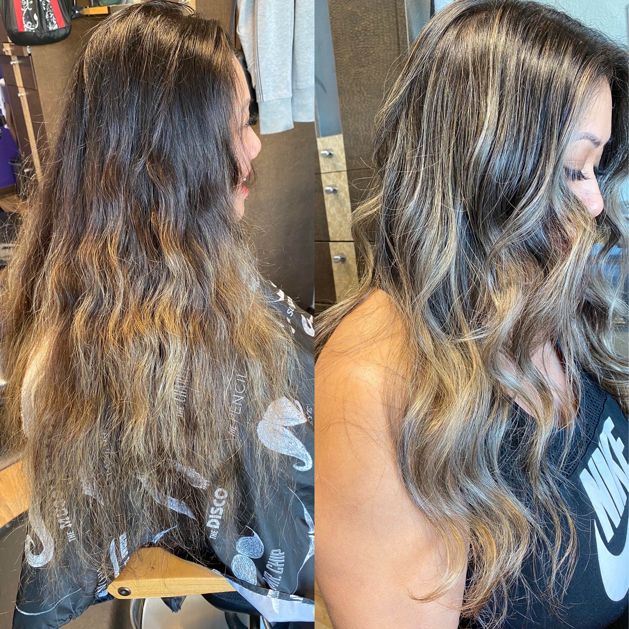 Partial Babylight/balayage