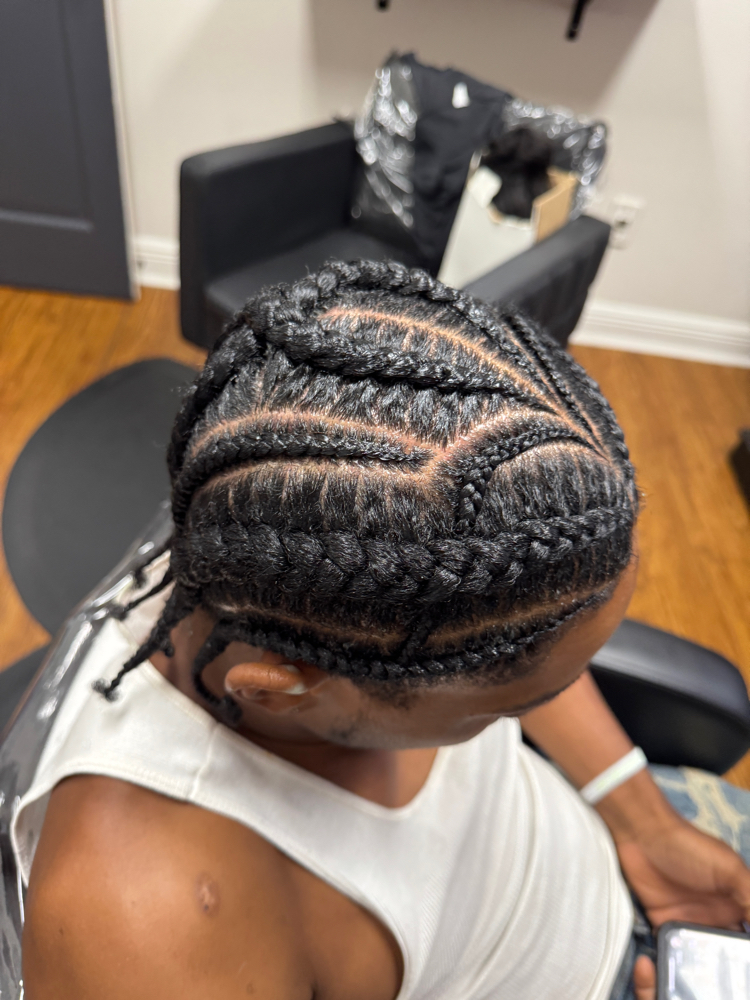 Men Advance Cornrows