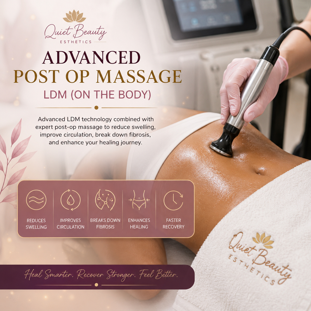 Advanced Post Op Ldm Massages at Quiet Beauty Esthetics By Tamika in Columbia, SC