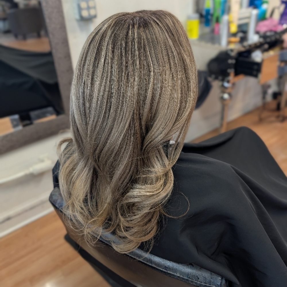 Reverse balayage at ArtistryByAshleyRae in Loretto, TN