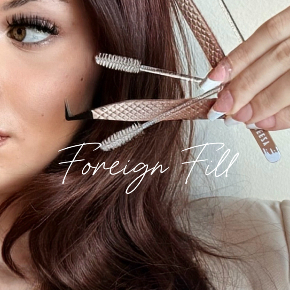 Foreign Fill at Lai’s Lash co in Boardman, OH
