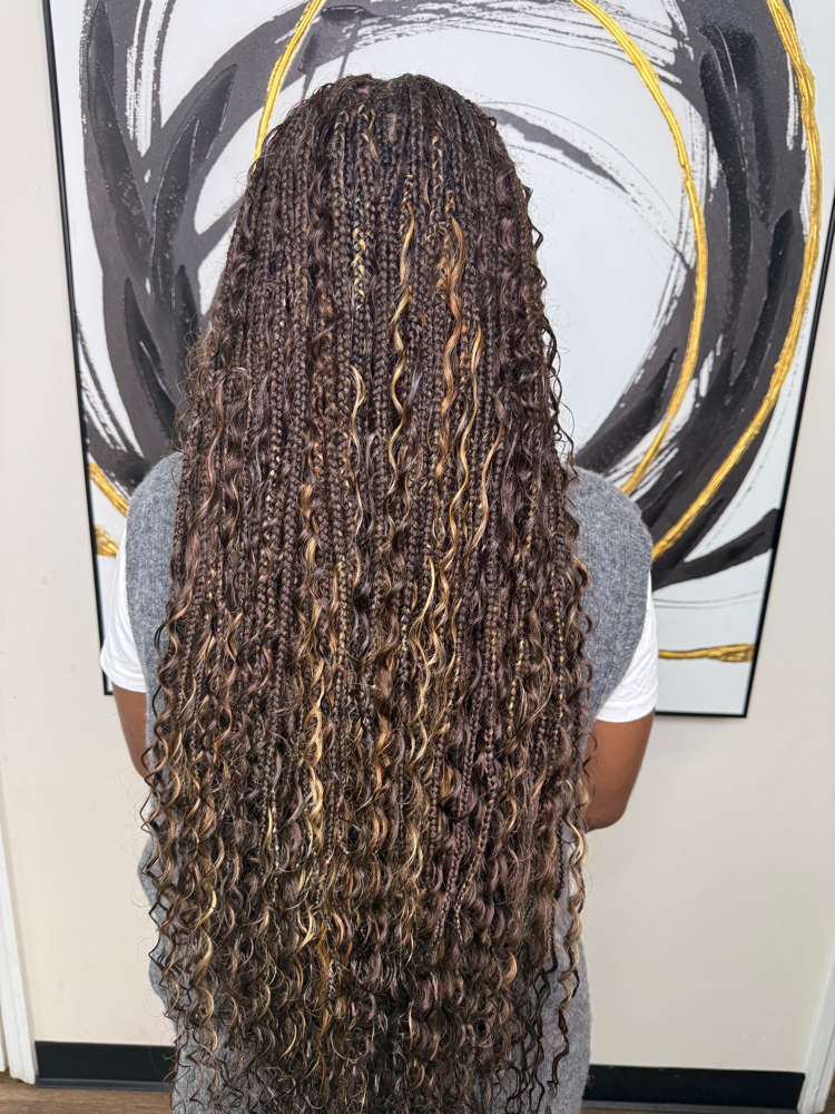 Butt Length Boho  KnotlessBraids