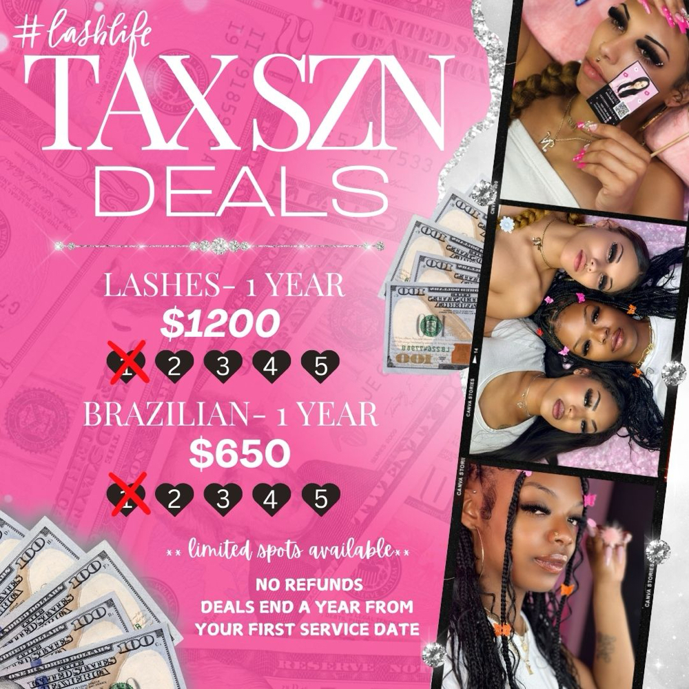 Lash Special- 1 Year