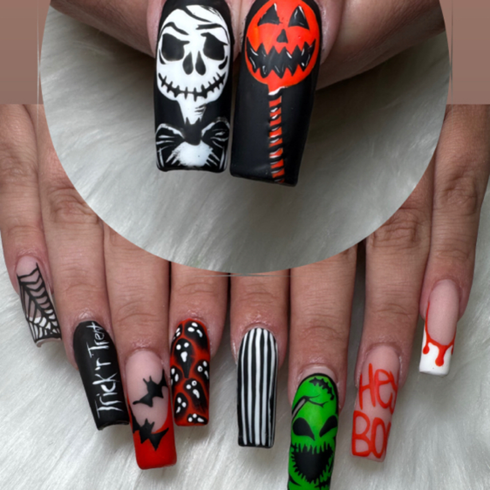 Full Acrylic (Long&XL-Length) at The Vault Salon in Norton, KS