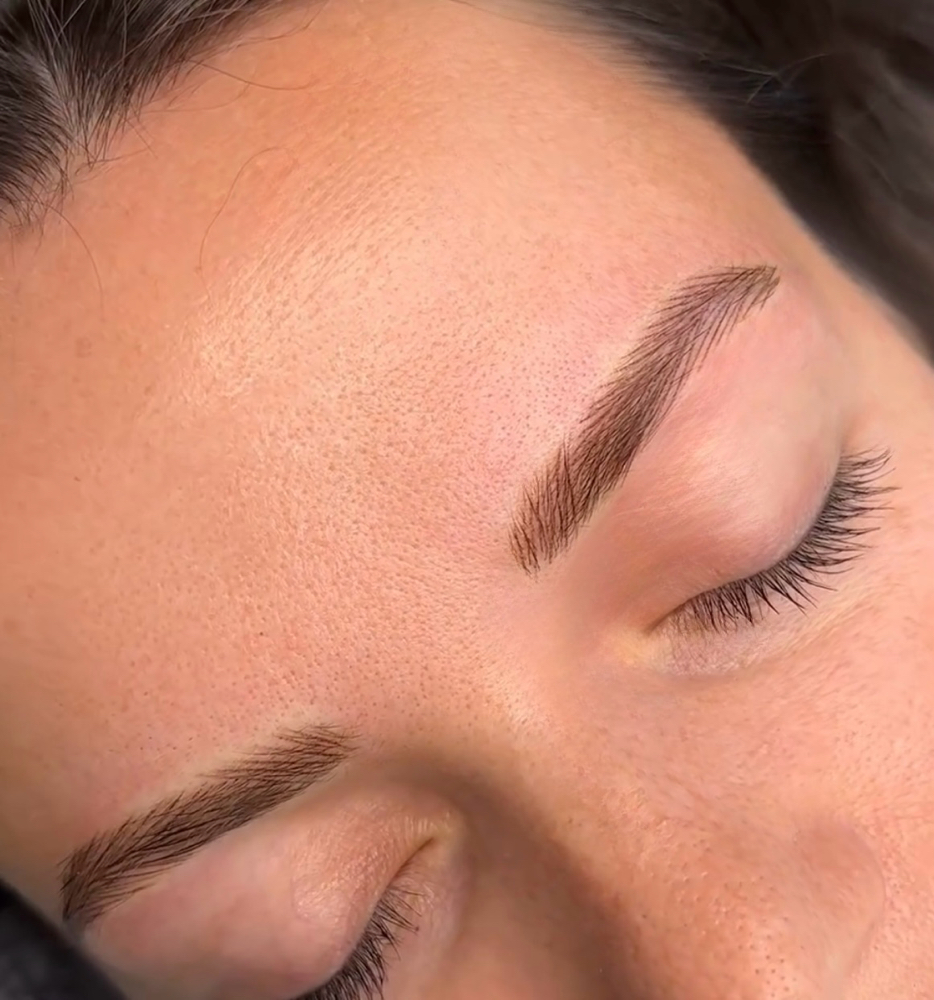 Hair-Stroke Brows-Natural Technique