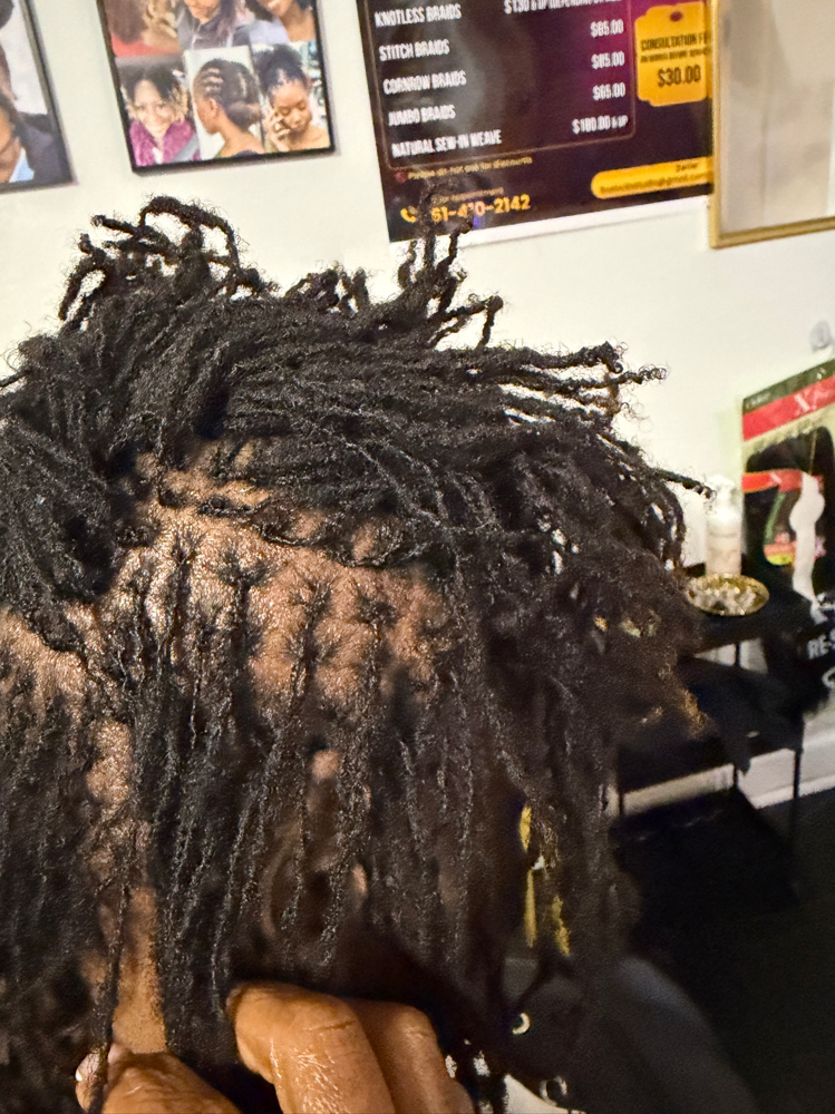 7-12 Weeks Retwist at Flax Locks Studio Spa,LLC in Greenacres, FL