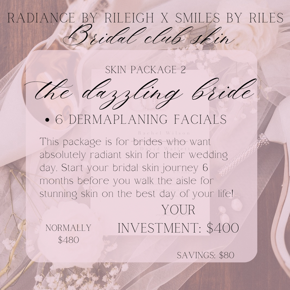 The Dazzling Bride Facial Package
