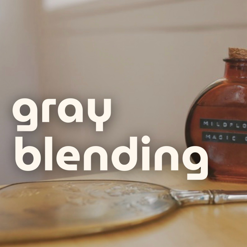 Gray Blend Transitioning at Mildflower Salon in Utica, MI