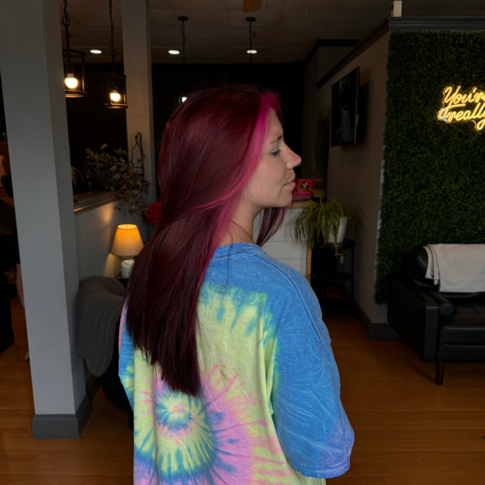 Fantasy Face Frame at Seventy x Seven Salon in crescent Springs, KY