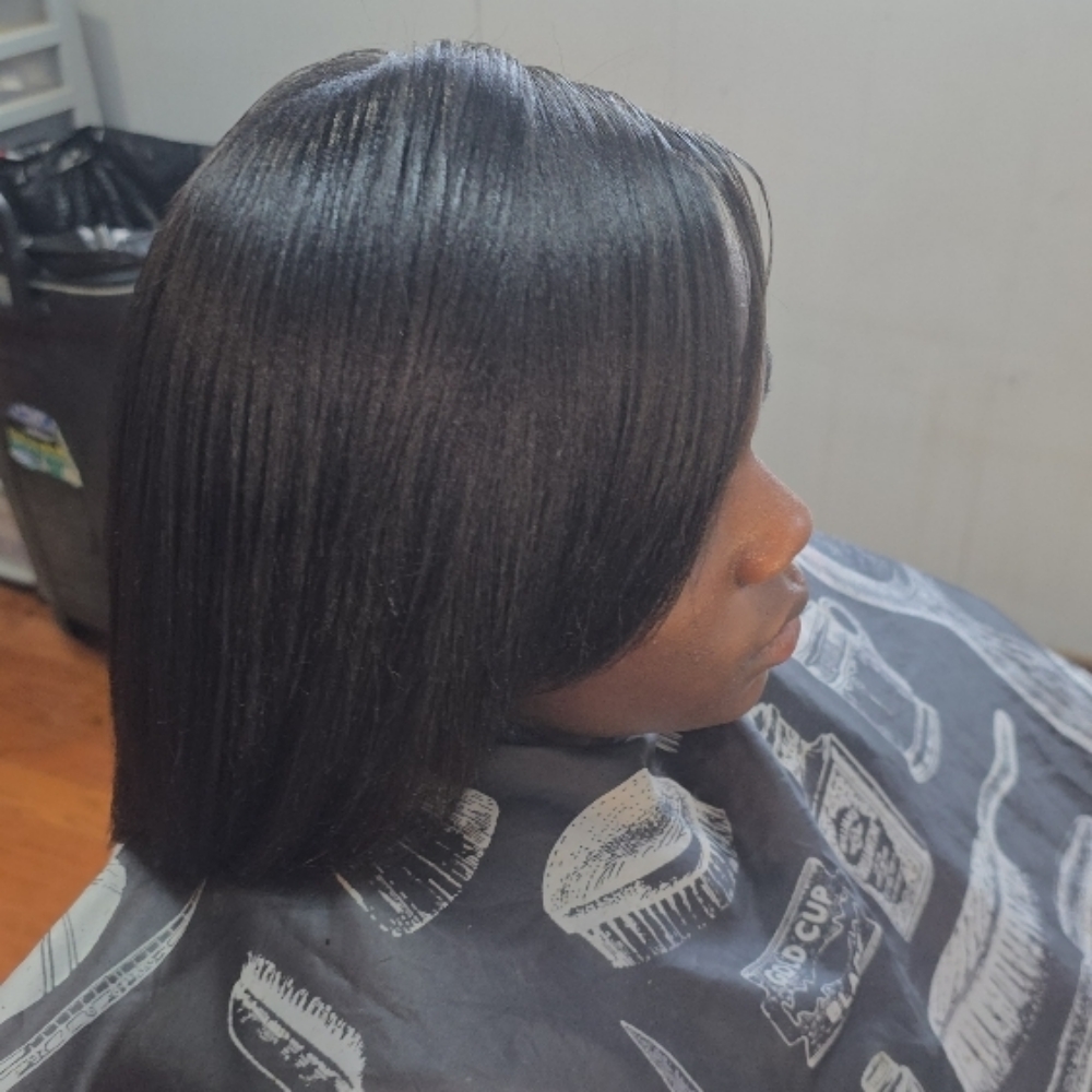 Wash And Style( Relaxed Hair) at Ready For The World 🌍 Salon in Amarillo, TX