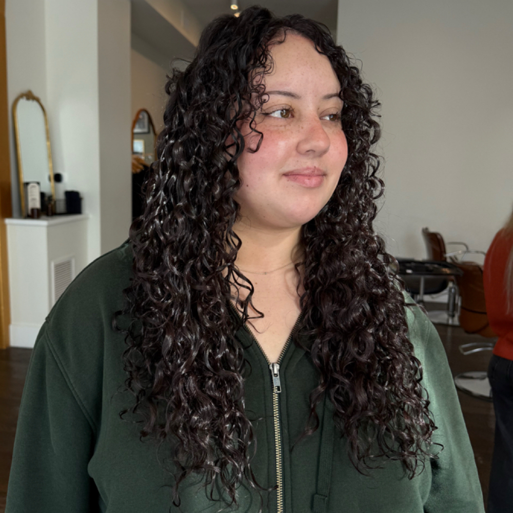 THE NEW CLIENT CURLY CUT at HANNAH JAHN HAIR in DAYTON, OH