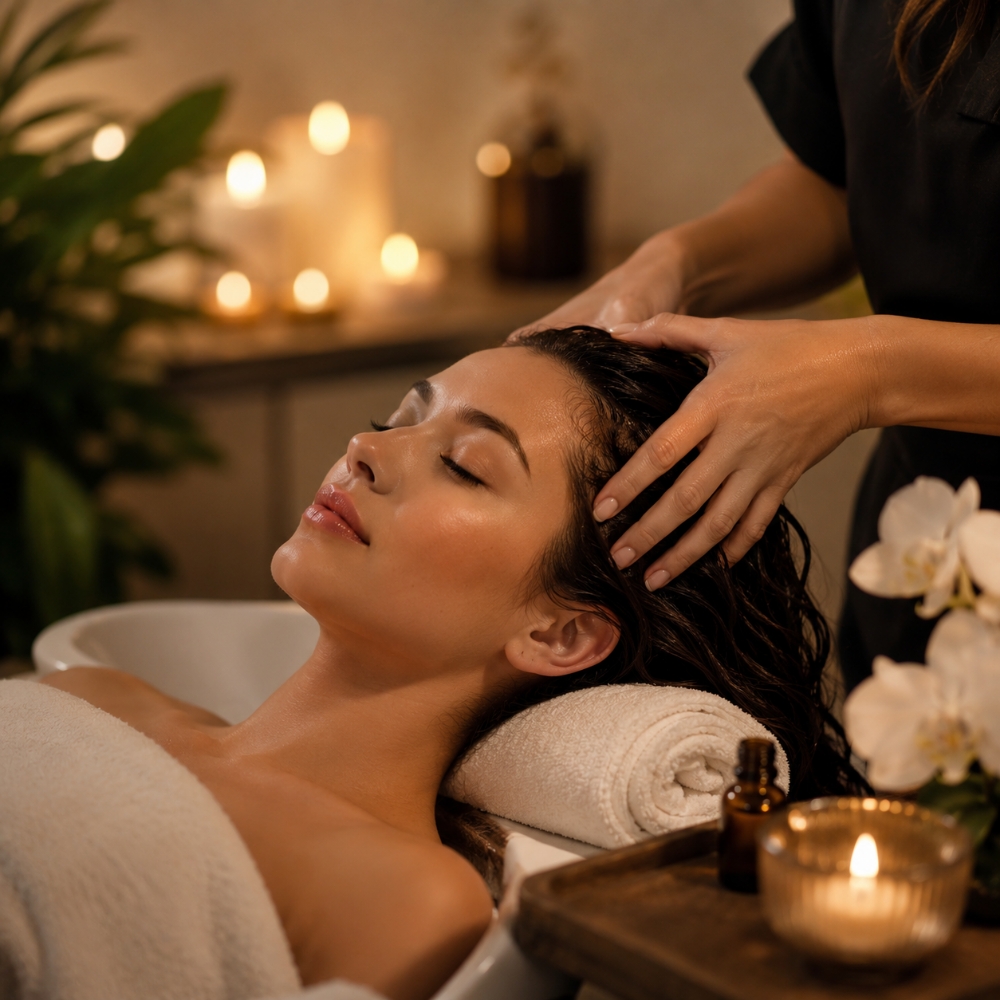 Luxury Aromatherapy Scalp Massage at ULTRA LUX MED SPA in Myrtle Beach, SC