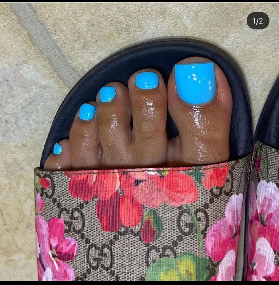 Gel Polish Toes