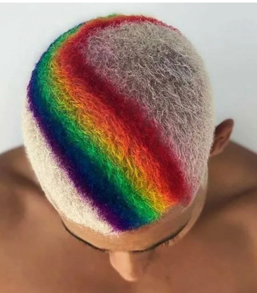 Hair Tattoo Coloring at Wicked Hair Co. in Keene, NH