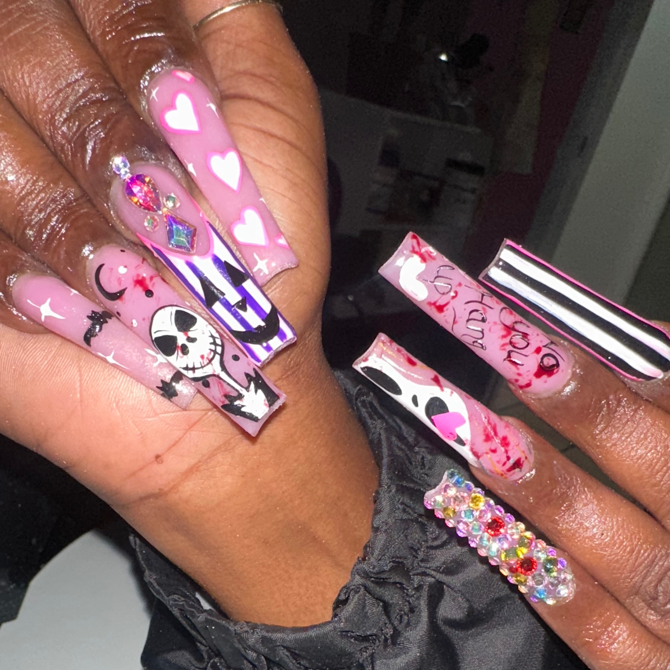 Holiday Nails ( Long ) at Graynailsllc in Alachua, FL