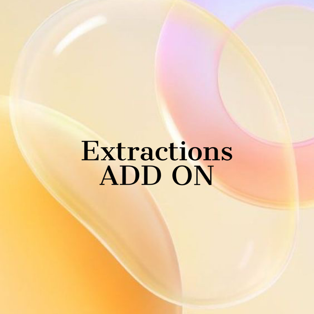 Acne Extractions ADD ON