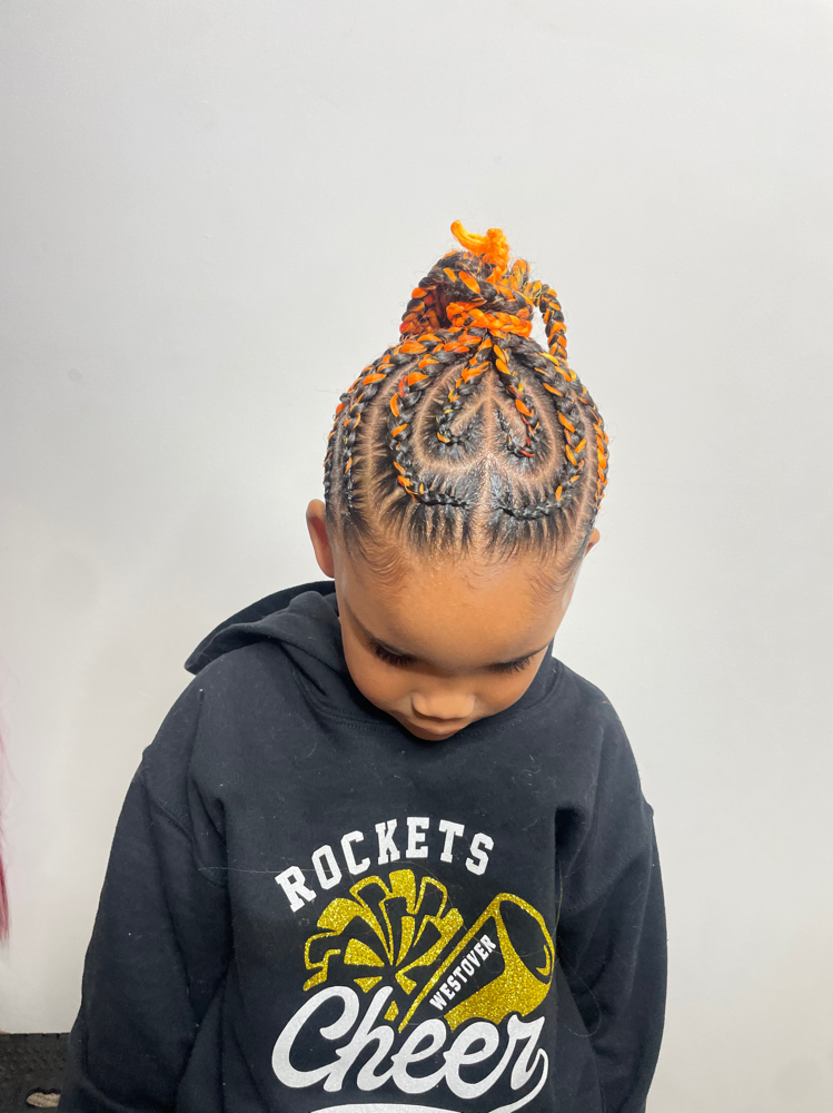 Kids Braid Freestyle at J.Dastylist Braiding & More in Morgantown, WV