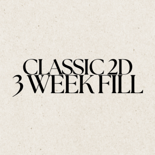 Classic 2D 3 Week Fill at CAM BEAUTY HAUS in HUMBLE, TX