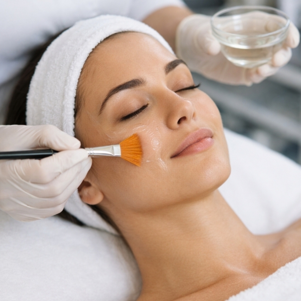 Mandelic Clarifying Peel at Safa Oasis Mind Body Skin in Montgomery, TX
