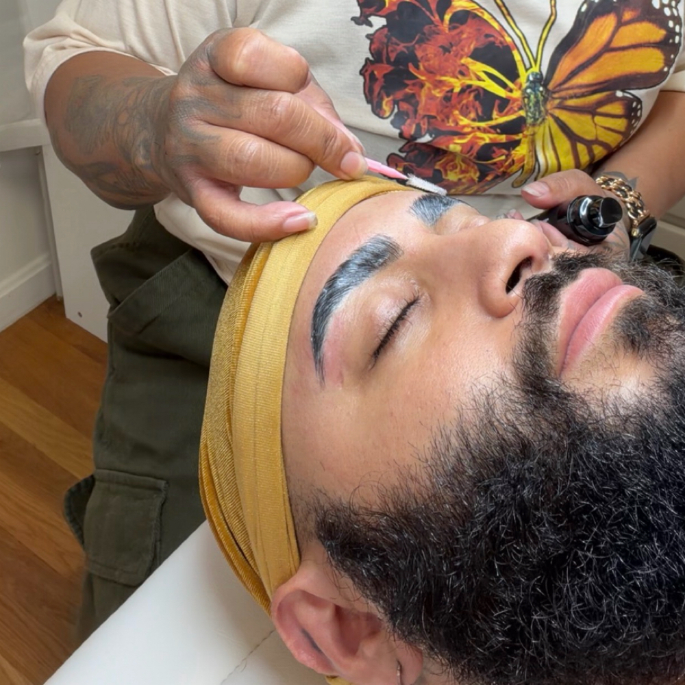 Brow Lamination + Tint at Color LAB in East providence, RI
