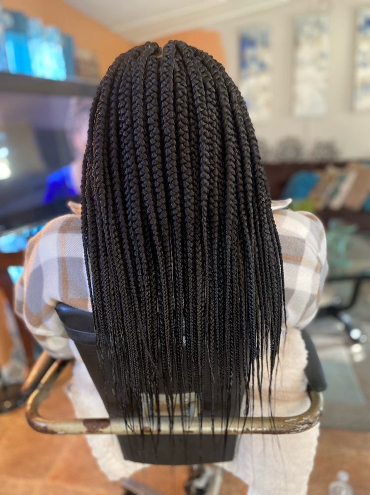 Medium Box Braids