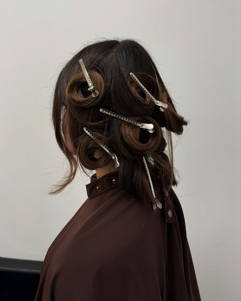 THE PIN CURLS at CREATIVE COLLECTIVE STUDIO in Atlanta, GA