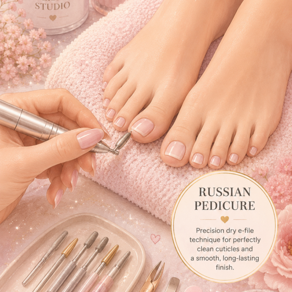 Russian Pedicure at The Polished Studio in Howell Township, NJ