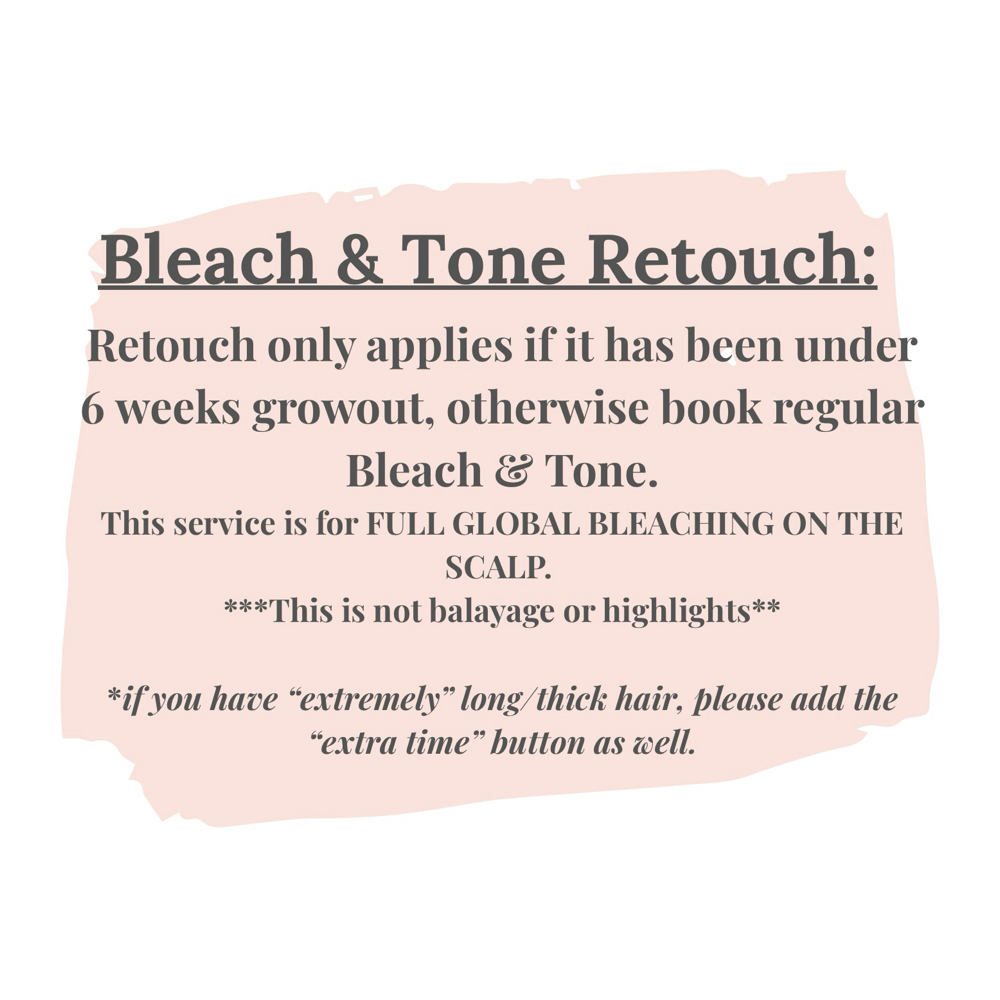 Bleach & Tone Retouch