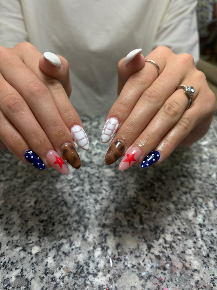 Acrylic Fill-in at BloomingNailsbyCaitlin in Florence, AL