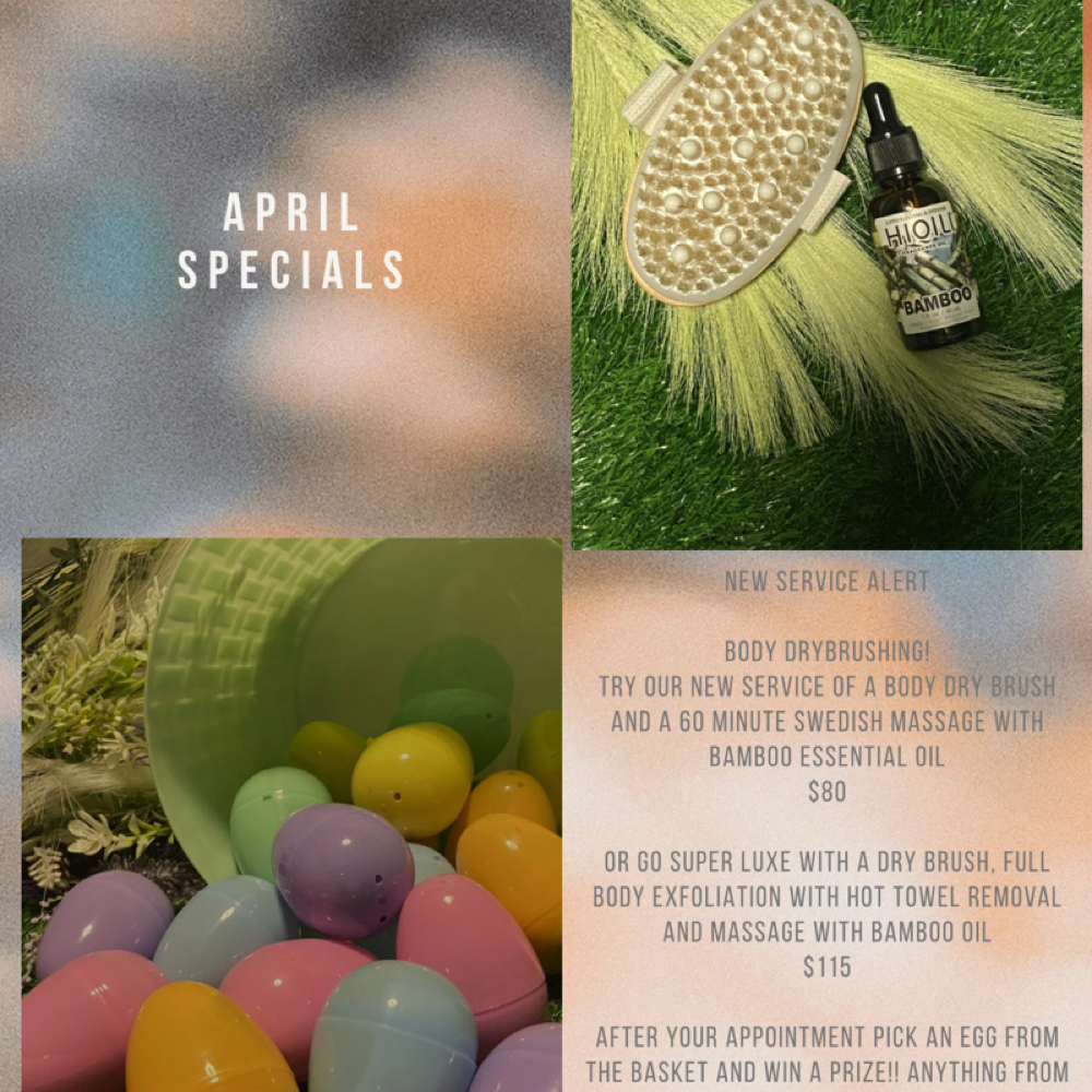 April Luxe Special at The Nest: Wellness and Massage in Olney, IL